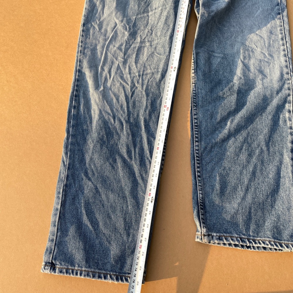 Levi's 550 Relaxed Fit Jeans Mens 32x32 Blue Casual Denim Tapered Leg Vintage - Picture 7 of 9